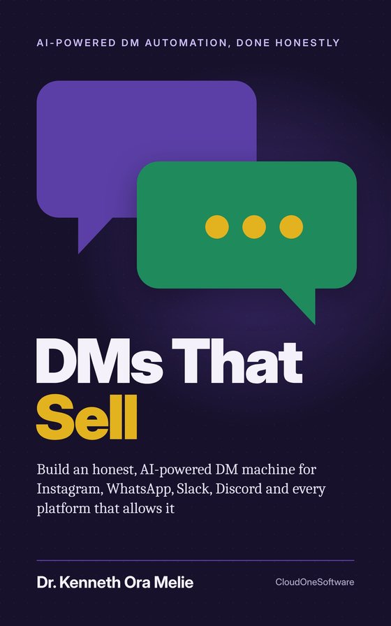 Cover of DMs That Sell by Dr. Kenneth Ora Melie